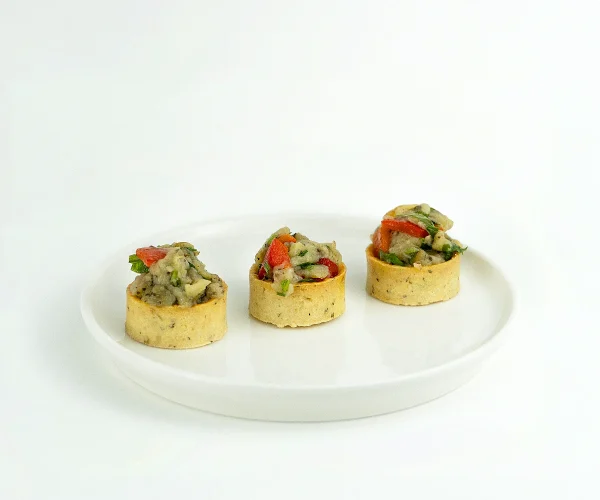 Tartolette Patlıcan Salatası